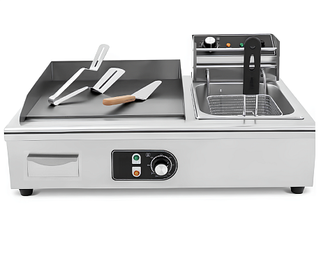 Жарочная поверхность с фритюрницей Hopert PRO-EG-810